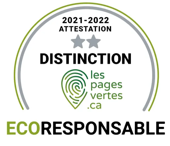 Distinction Ecoresponsable